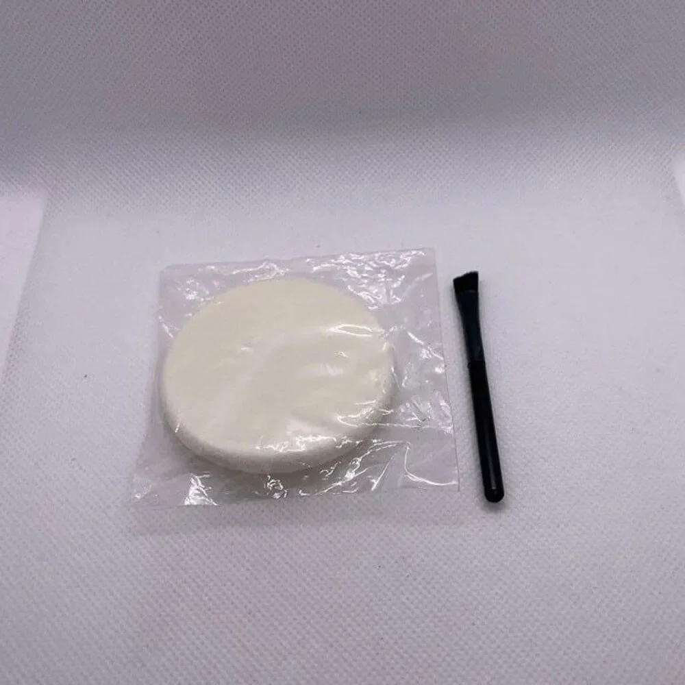 Beauty Powder Puff & Mini Brush 2 PCS. Set